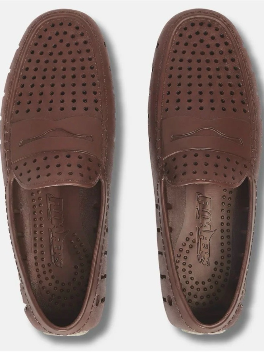 Floafers Country Club Driver Driftwood Brown Slip On Shoe Men's 11 New